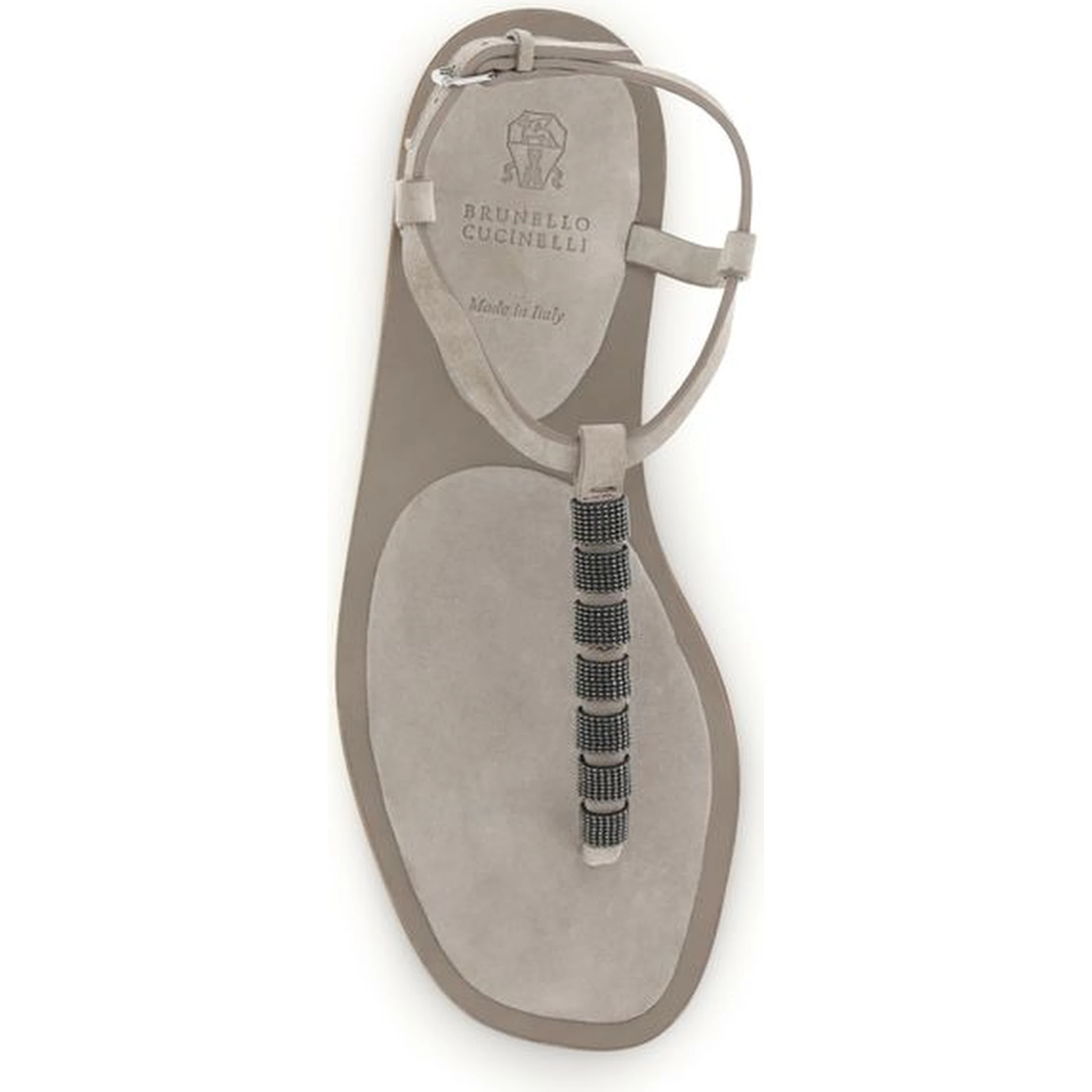 Blue Calf Leather Bos Taurus Strap-On Sandals