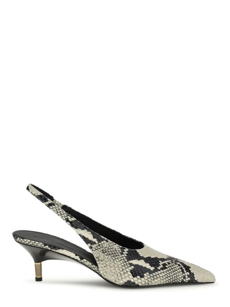 Multicolor Calf Leather Bos Taurus High Heel Pumps