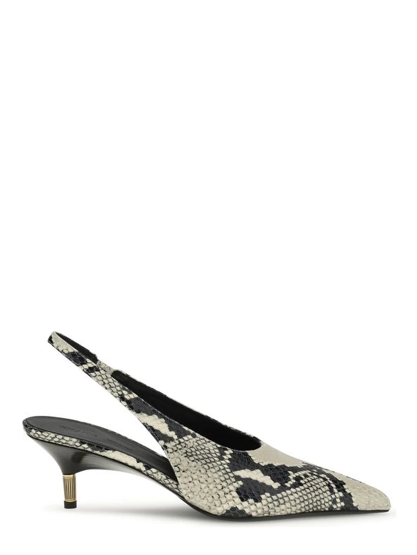 Multicolor Calf Leather Bos Taurus High Heel Pumps
