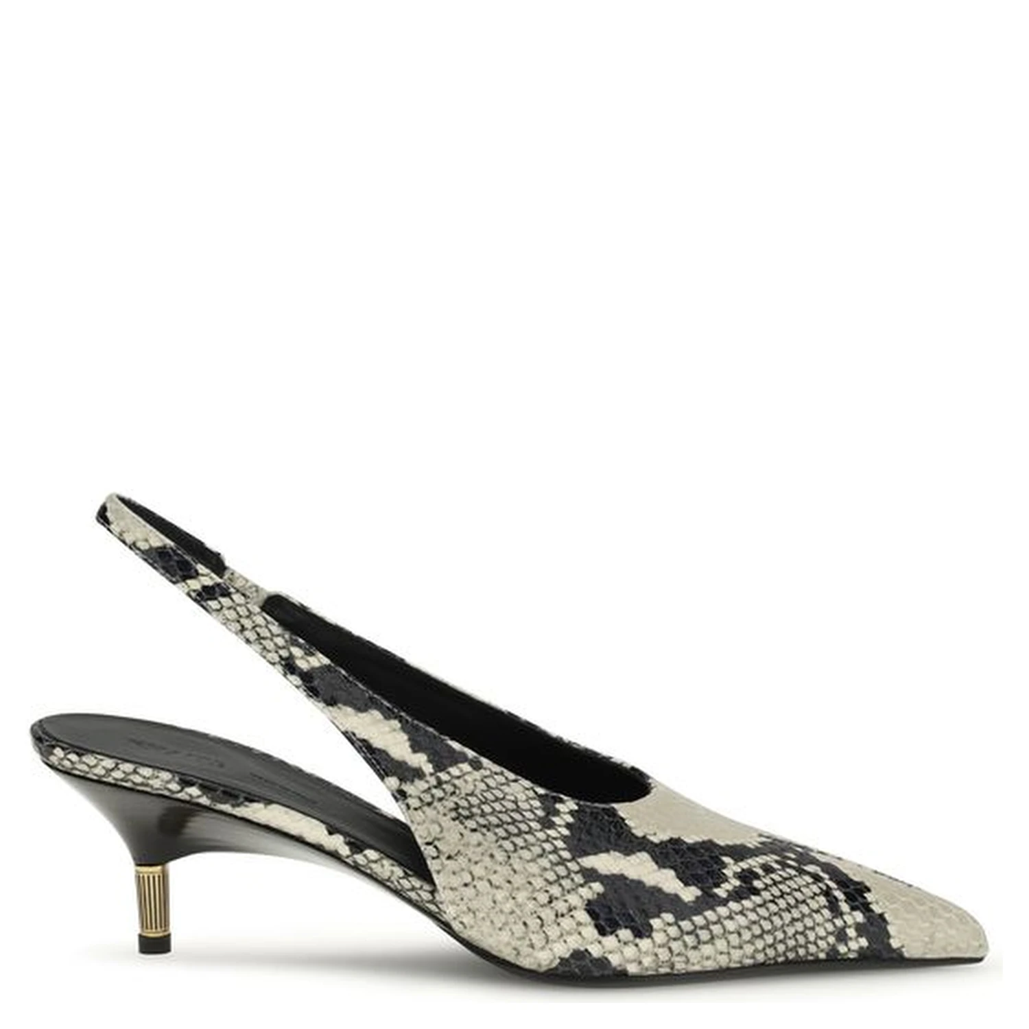 Multicolor Calf Leather Bos Taurus High Heel Pumps