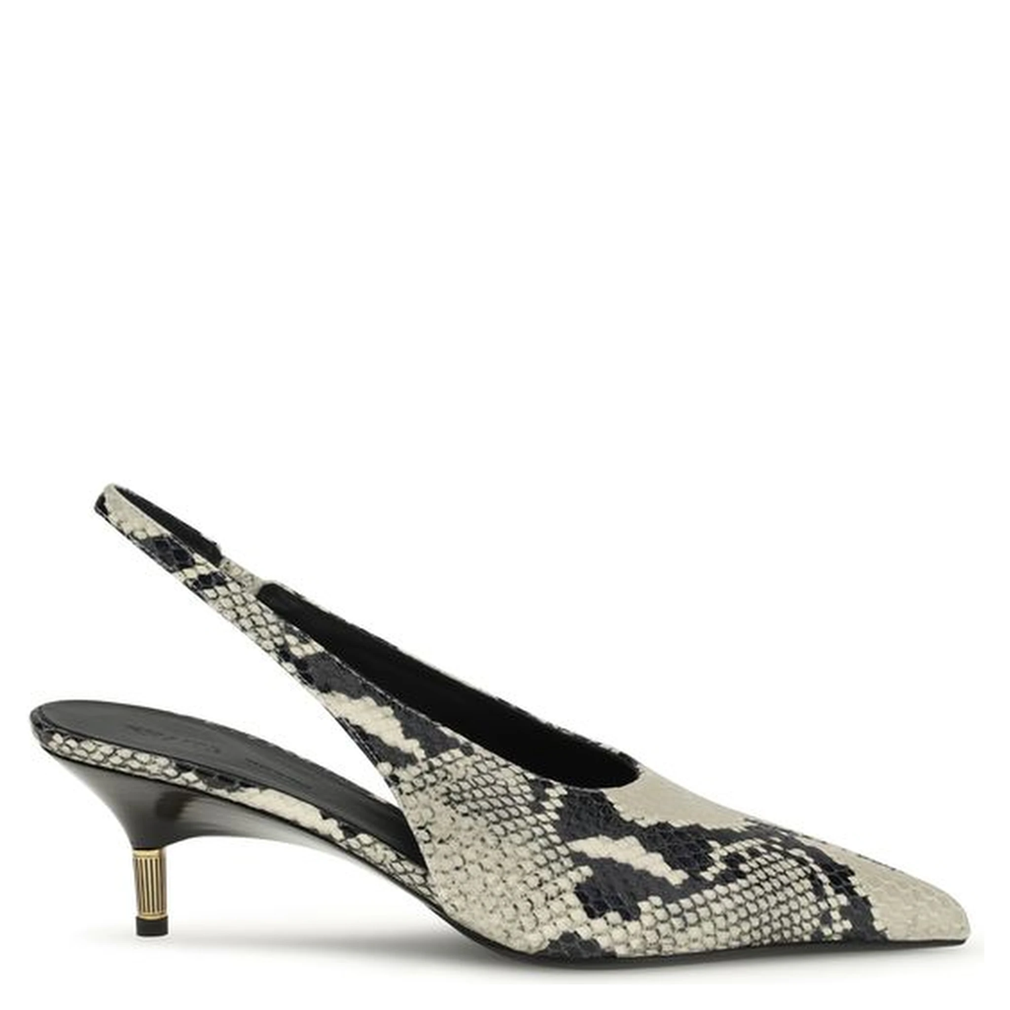 Multicolor Calf Leather Bos Taurus High Heel Pumps
