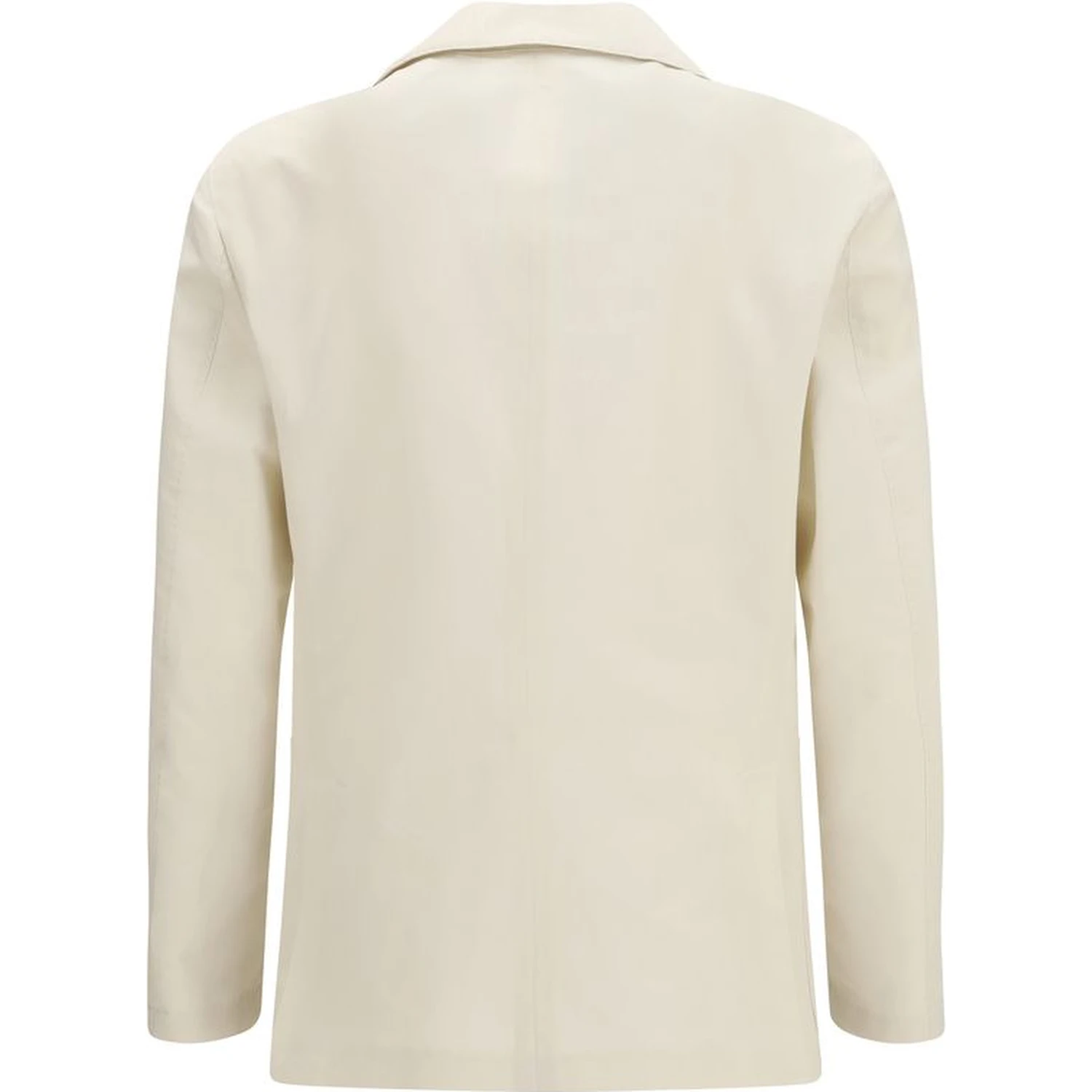 White Cotton Blazer