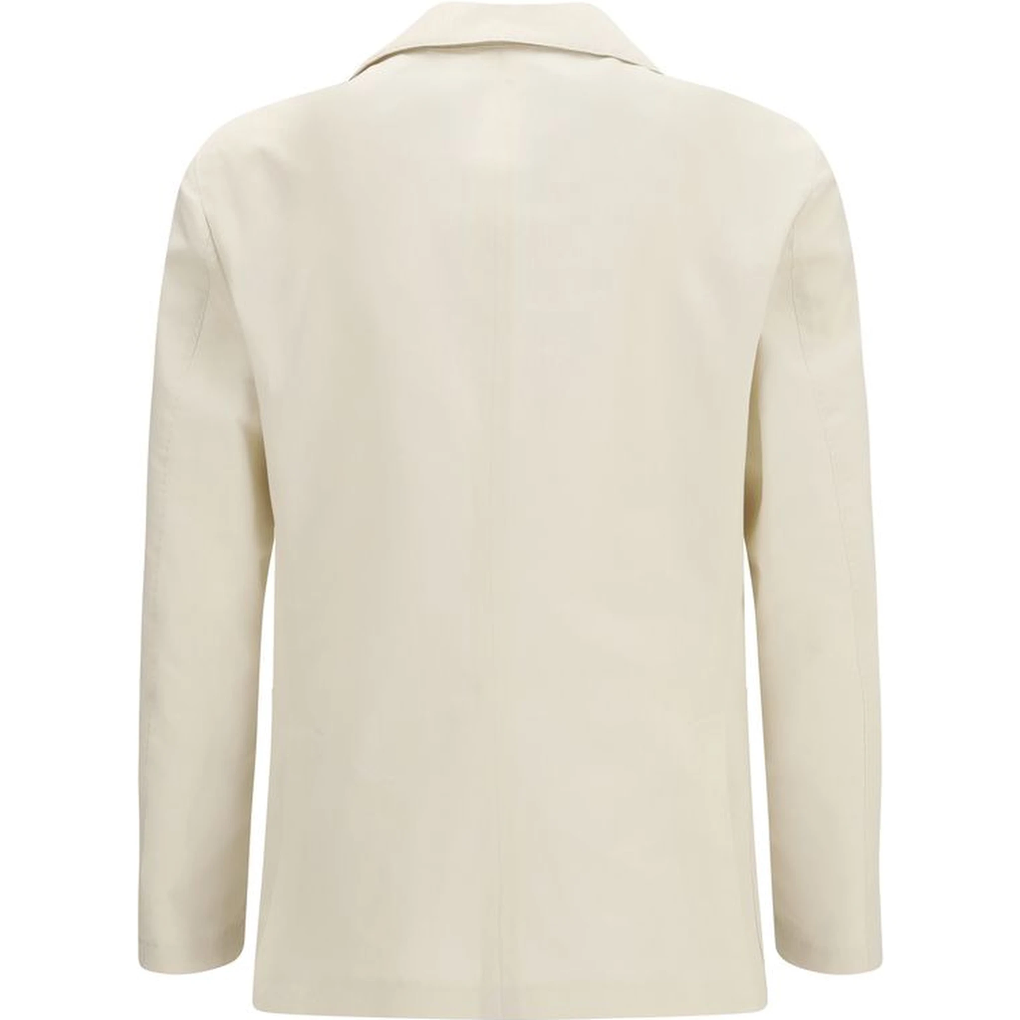 White Cotton Blazer