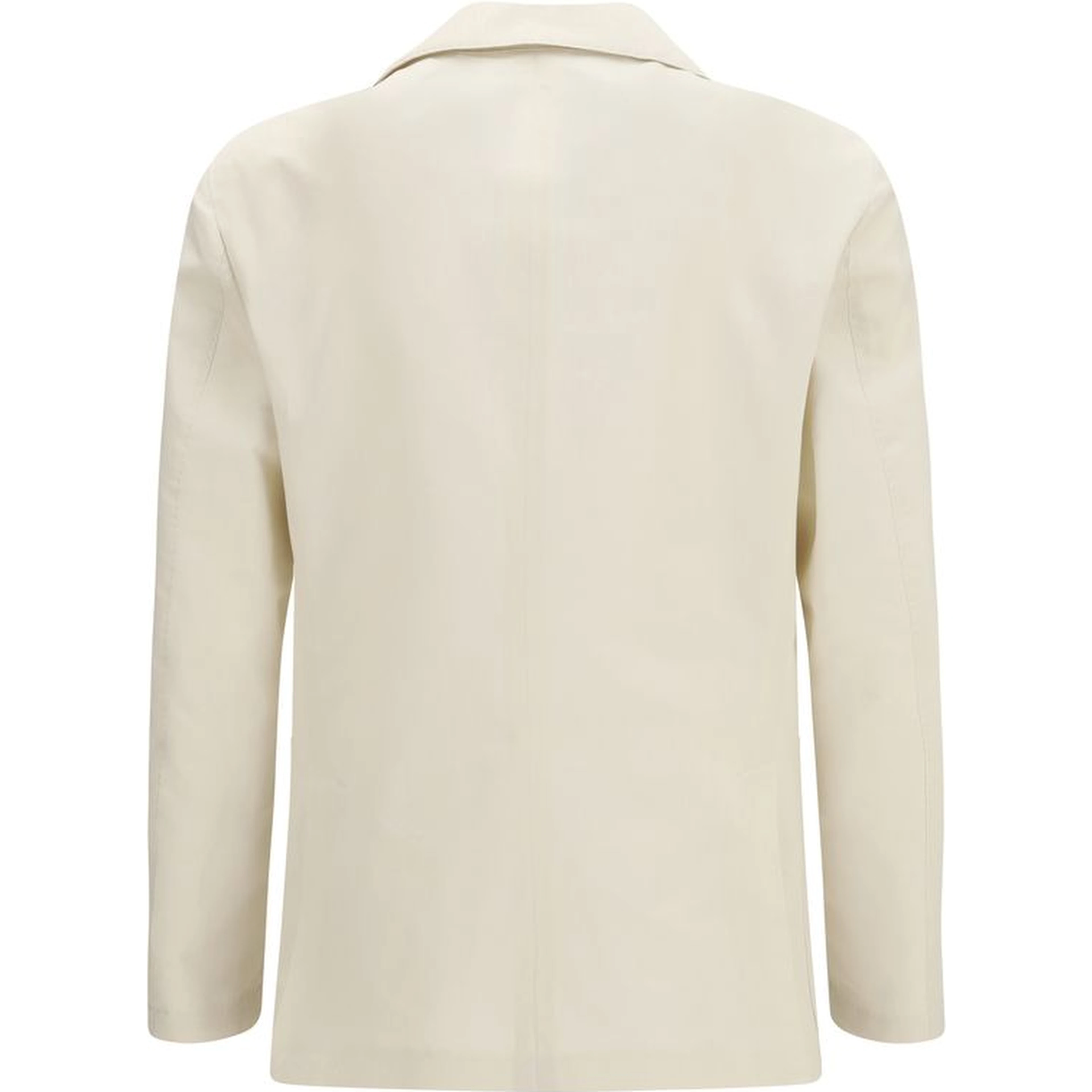 White Cotton Blazer