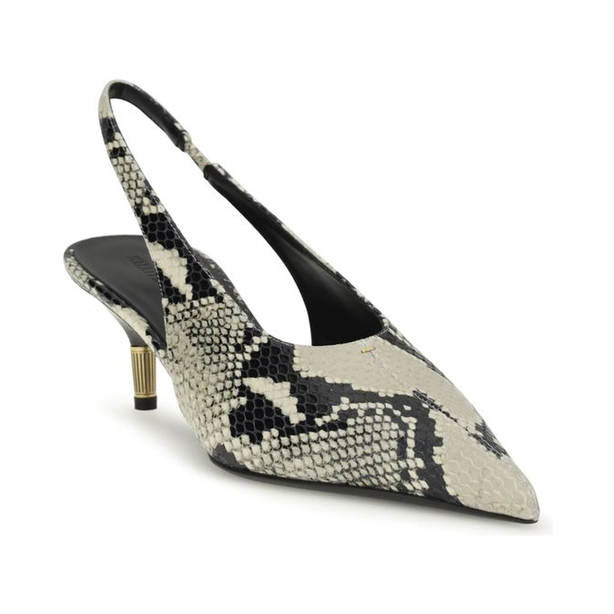 Multicolor Calf Leather Bos Taurus High Heel Pumps