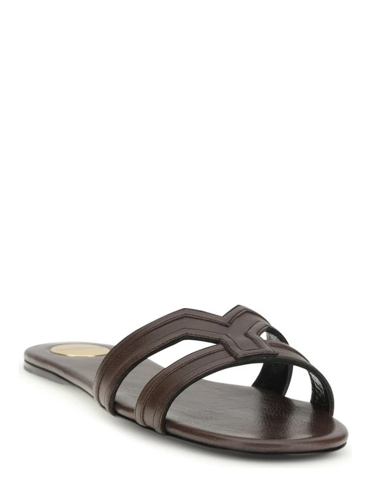 Brown Calf Leather Bos Taurus Sandals alternative
