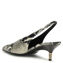 Multicolor Calf Leather Bos Taurus High Heel Pumps