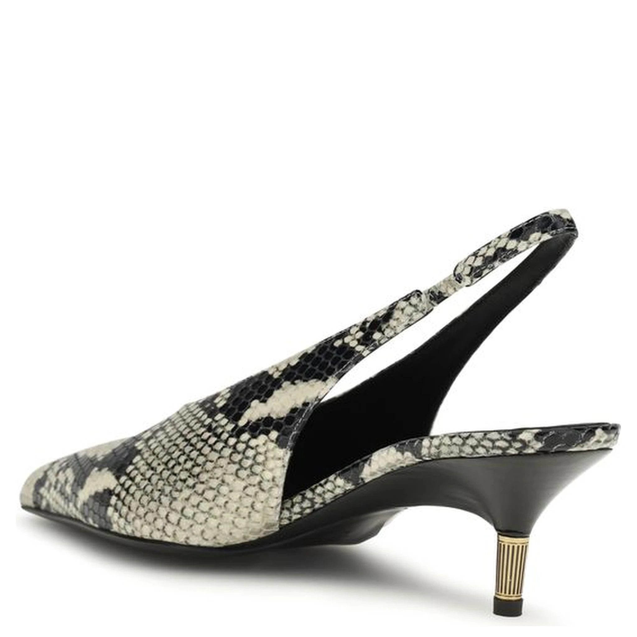 Multicolor Calf Leather Bos Taurus High Heel Pumps