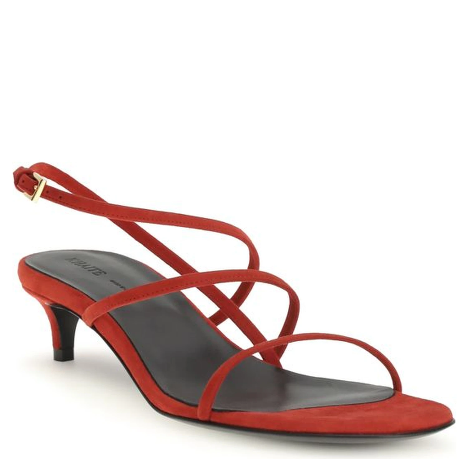 Multicolor Calf Leather Bos Taurus Stiletto Heel Sandals