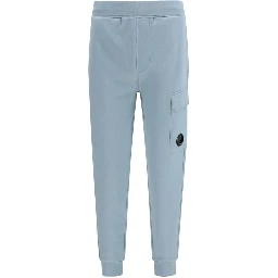 Bicolor Cotton Cargo Pants