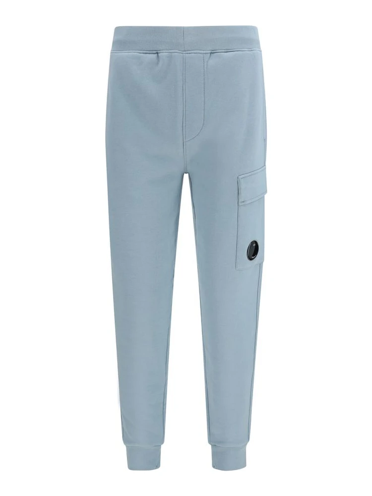 Bicolor Cotton Cargo Pants