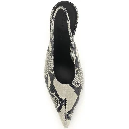 Multicolor Calf Leather Bos Taurus High Heel Pumps