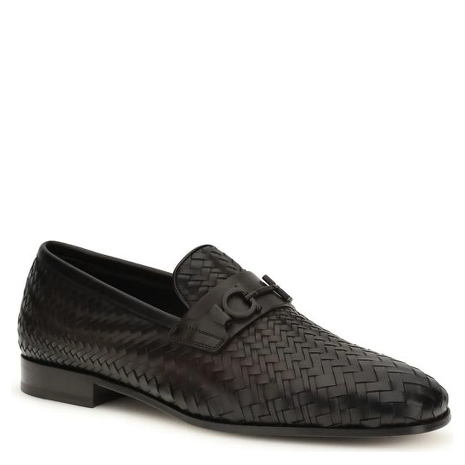 Brown Calf Leather Bos Taurus Slip-On Loafers