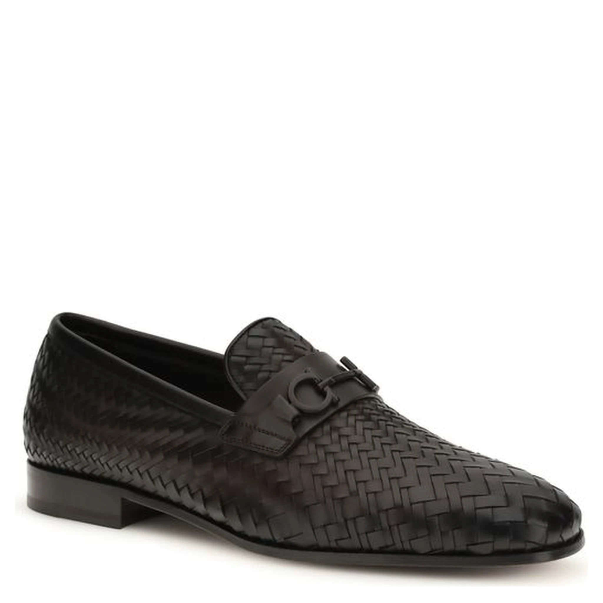 Brown Calf Leather Bos Taurus Slip-On Loafers