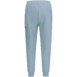 Bicolor Cotton Cargo Pants