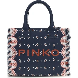 Multicolor Cotton Shoulder Bag