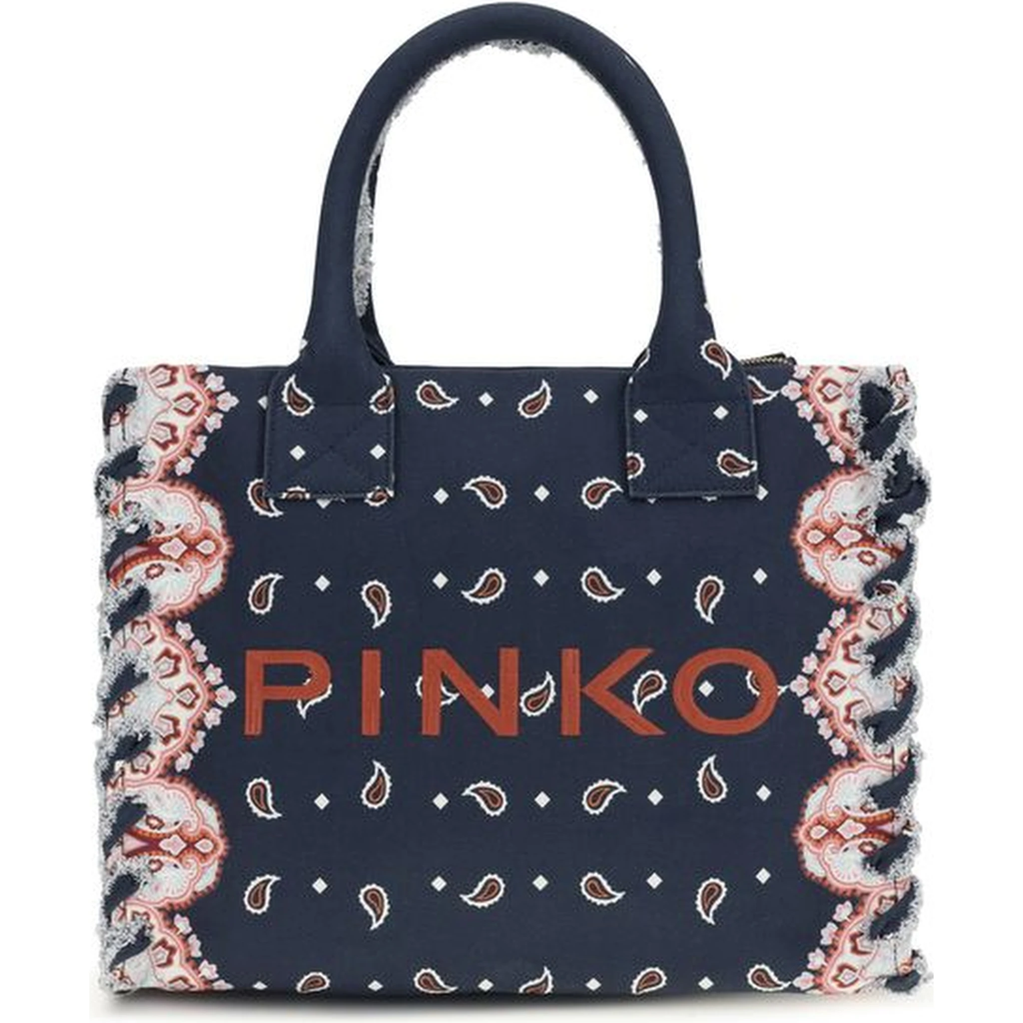 Multicolor Cotton Shoulder Bag