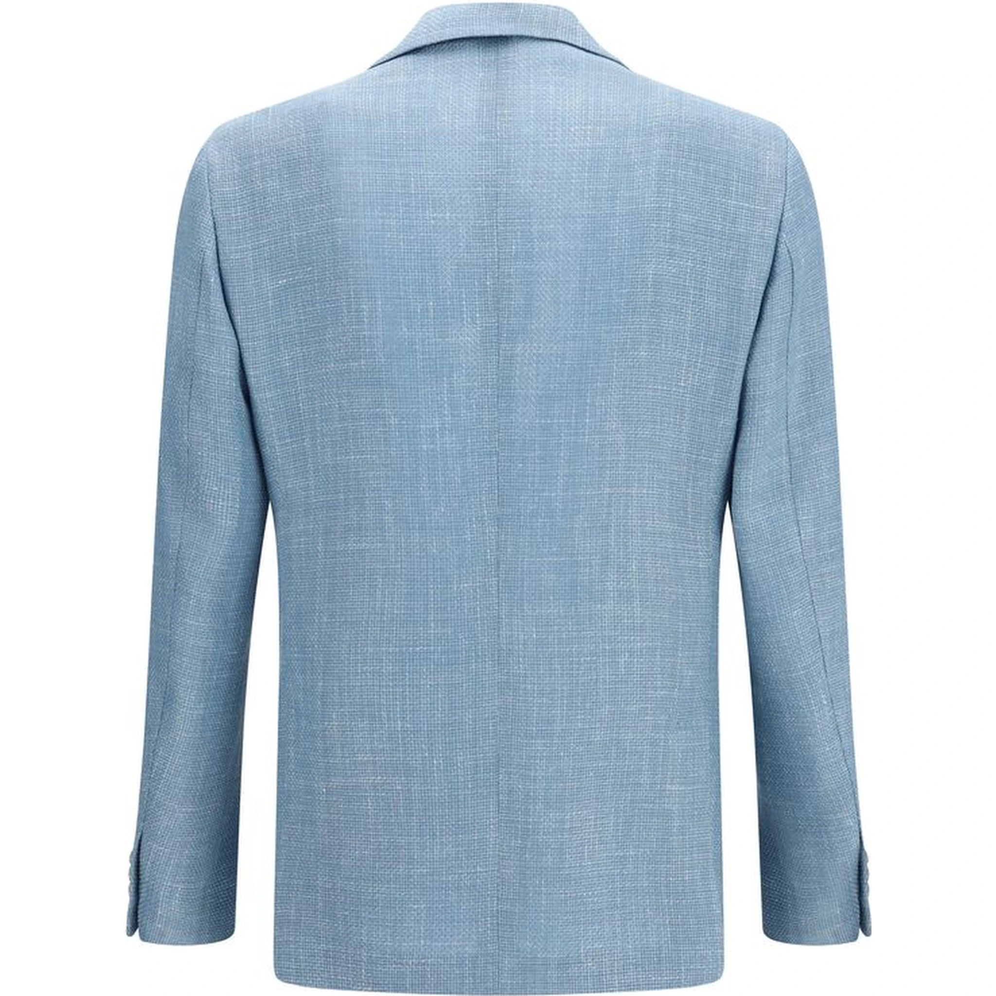 Blue Silk Blazer