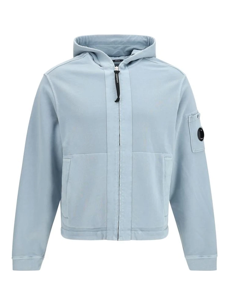 Blue Cotton Sweatshirt