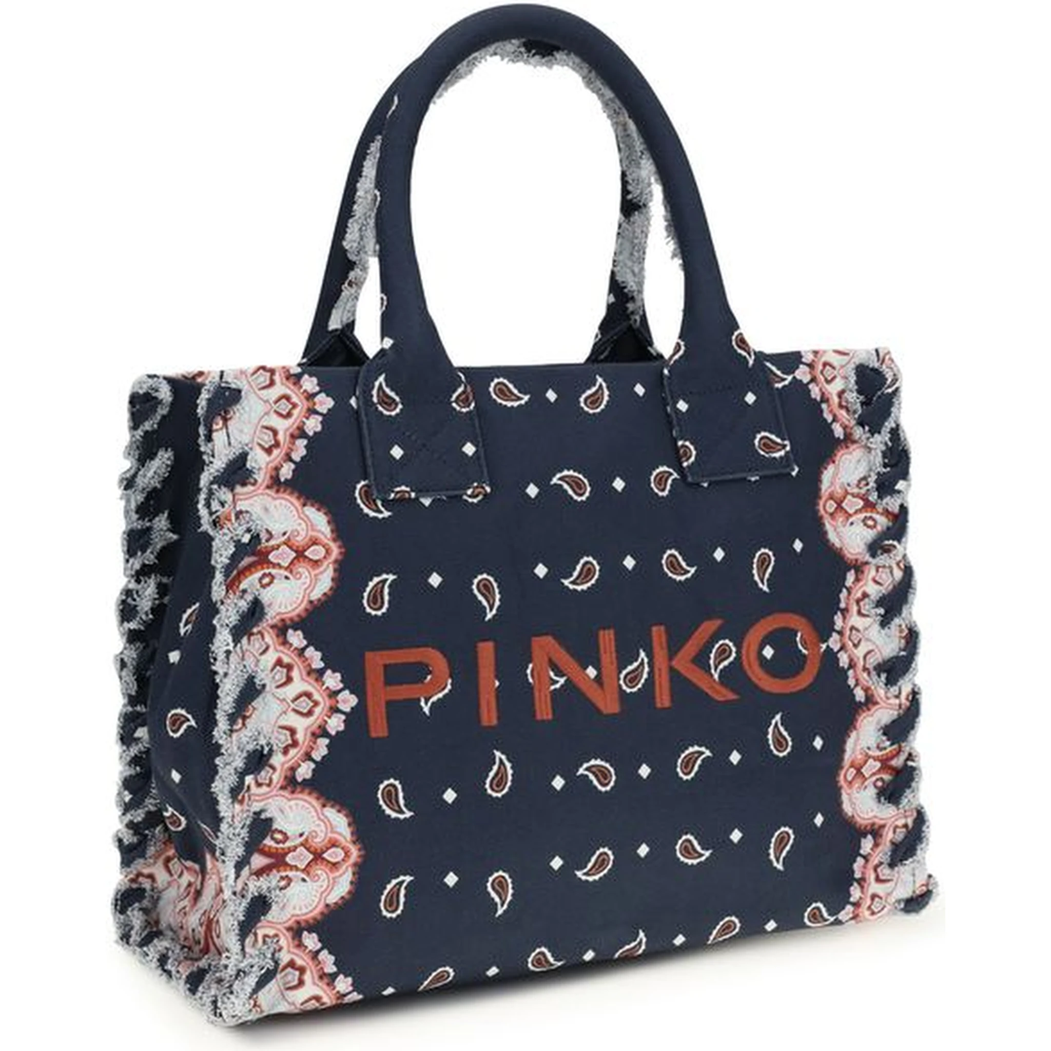 Multicolor Cotton Shoulder Bag