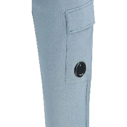 Bicolor Cotton Cargo Pants