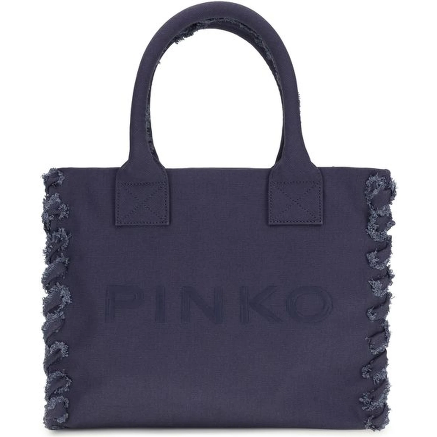 Blue Cotton Shoulder Bag
