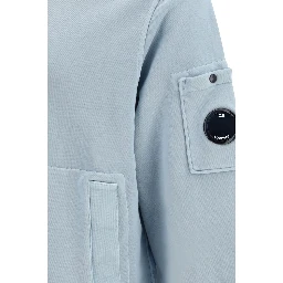 Blue Cotton Sweatshirt