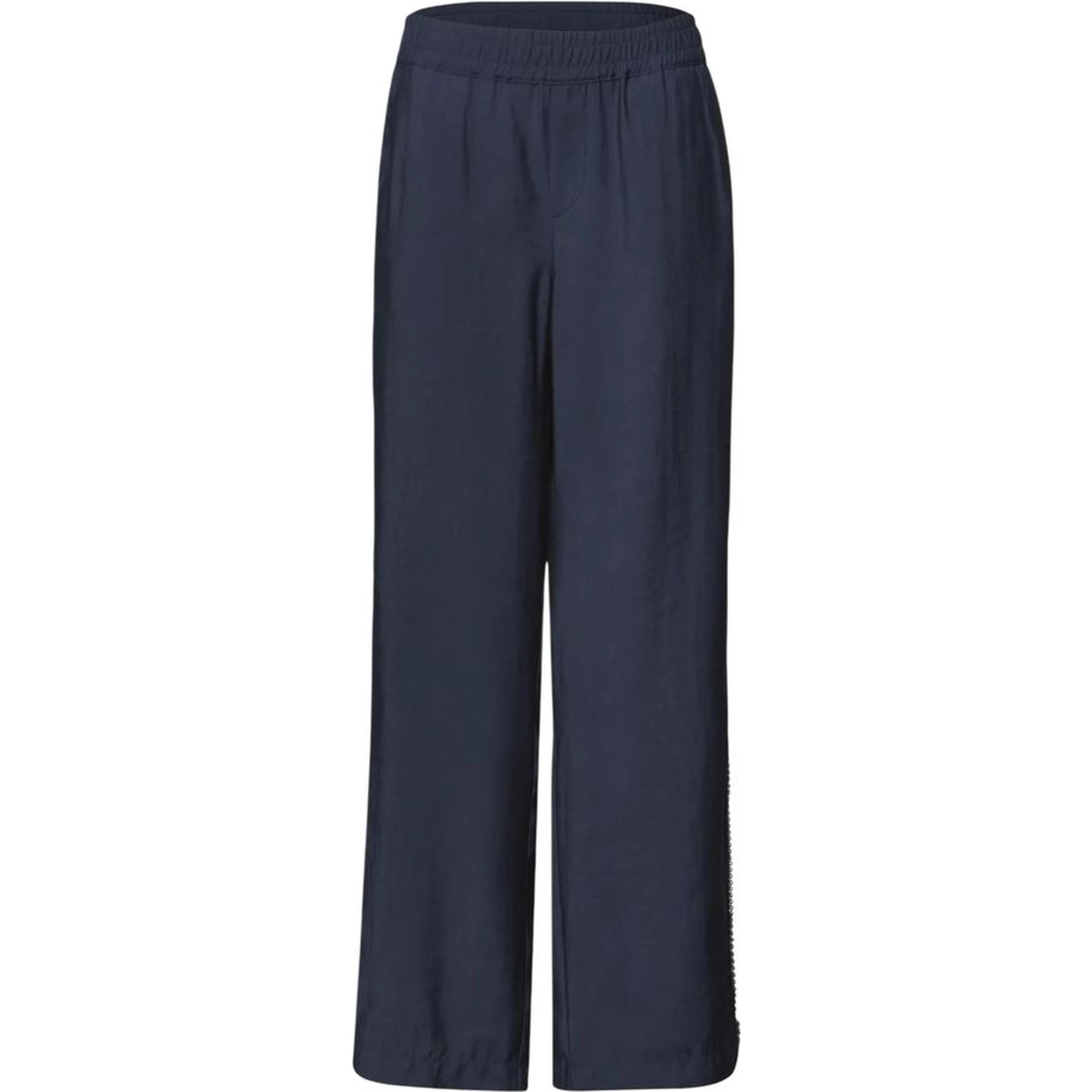 Blue Modal Casual Pants