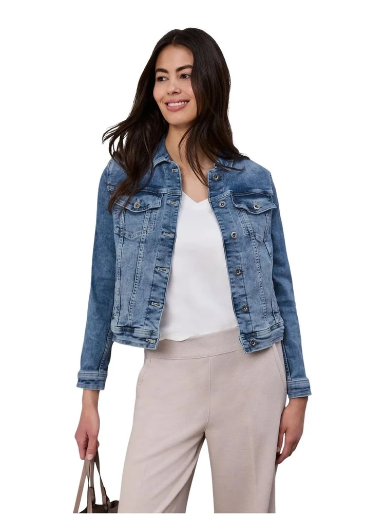 Blue Cotton Denim Jacket