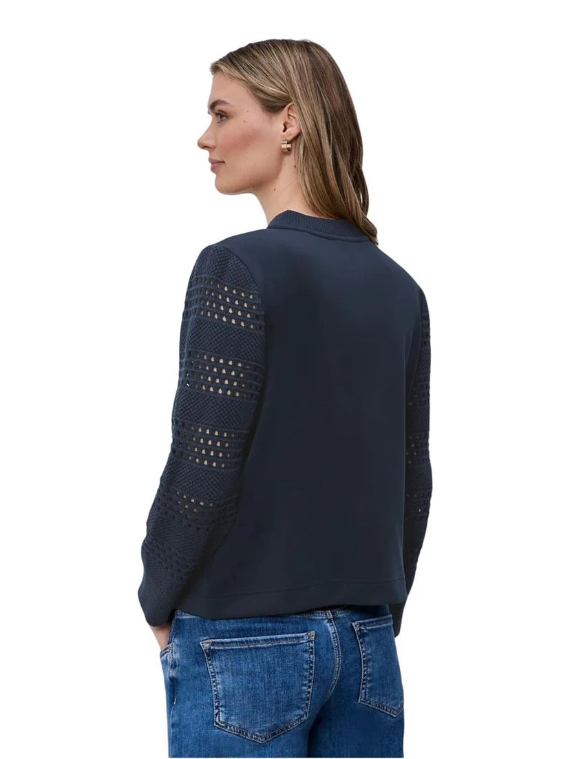 Blue Modal Sweatshirt