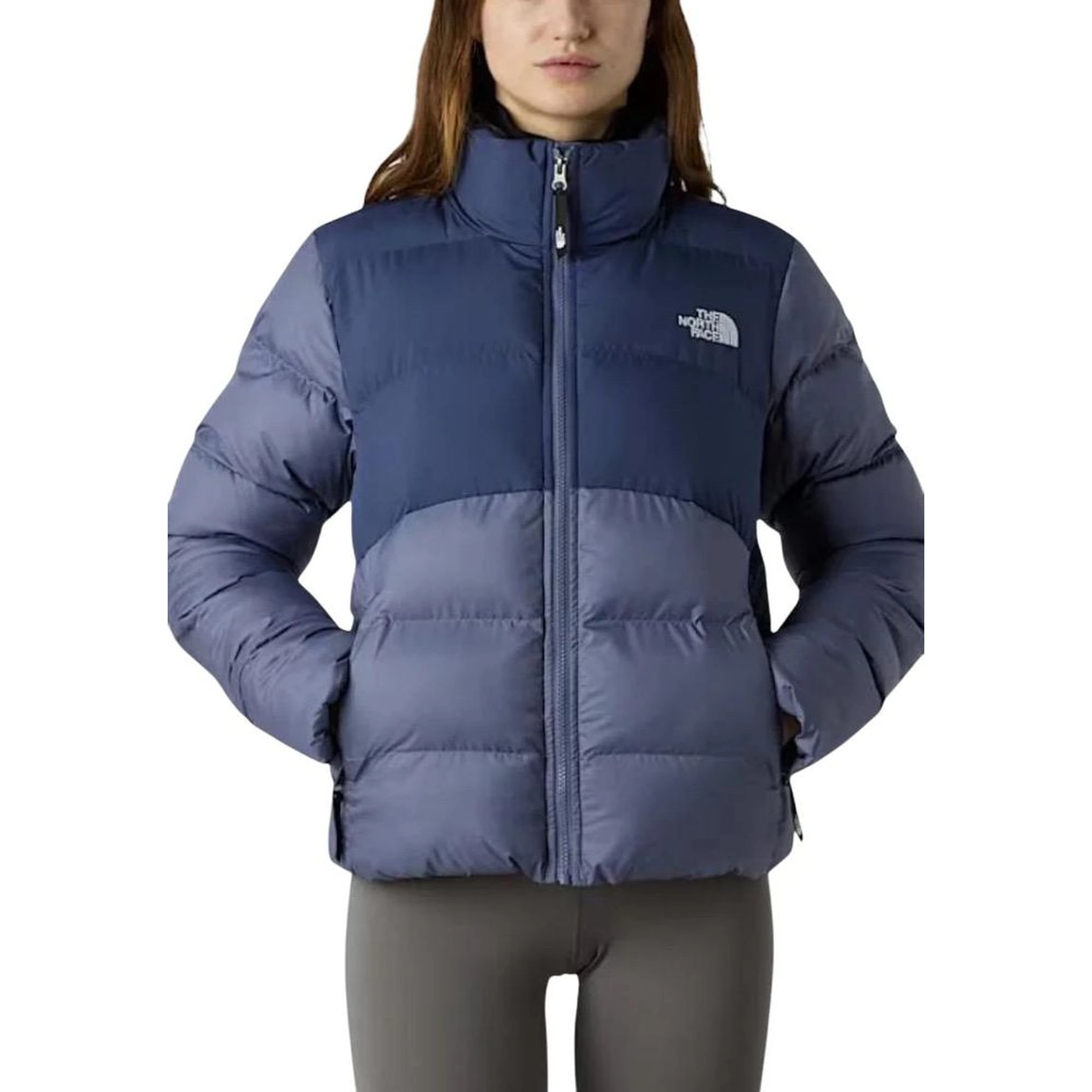 Blue Polyester Coat