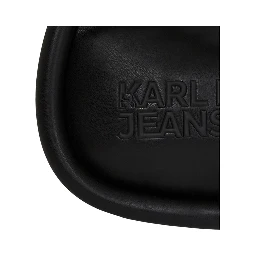 حقيبة يد من البولي إيثيلين الأسود