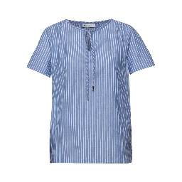 Blue Cotton Blouse