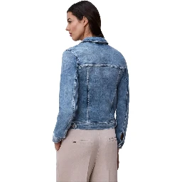 Blue Cotton Denim Jacket