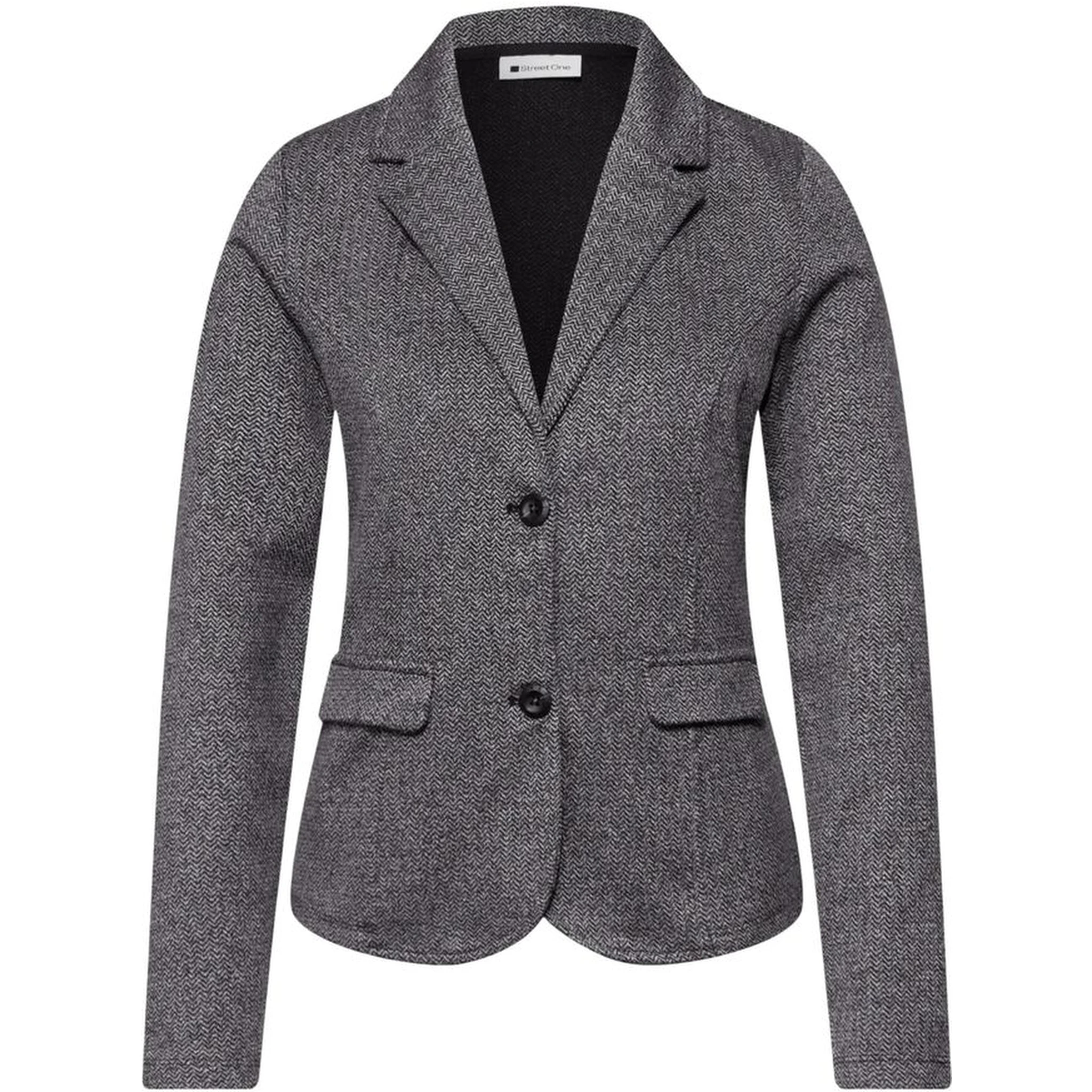 Blue Polyester Blazer