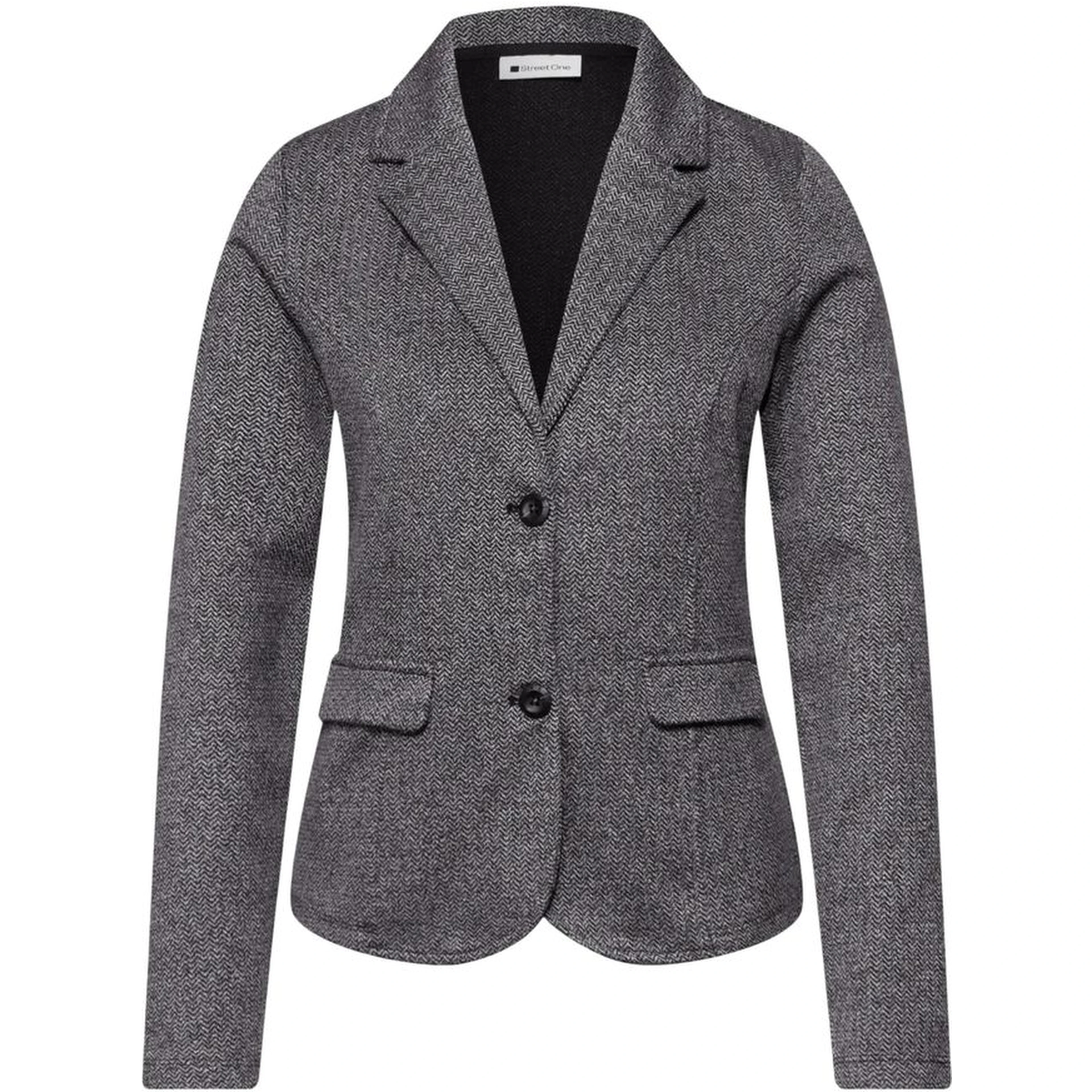 Blue Polyester Blazer