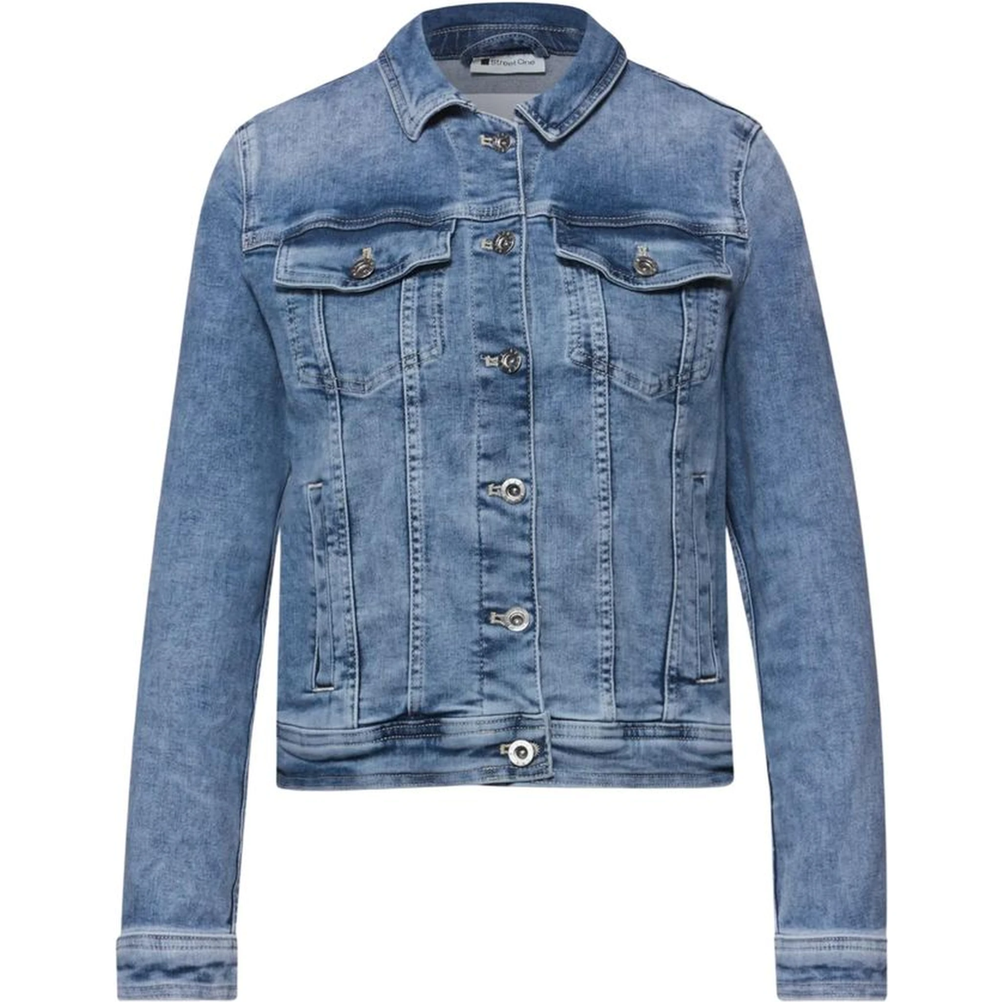 Blue Cotton Denim Jacket