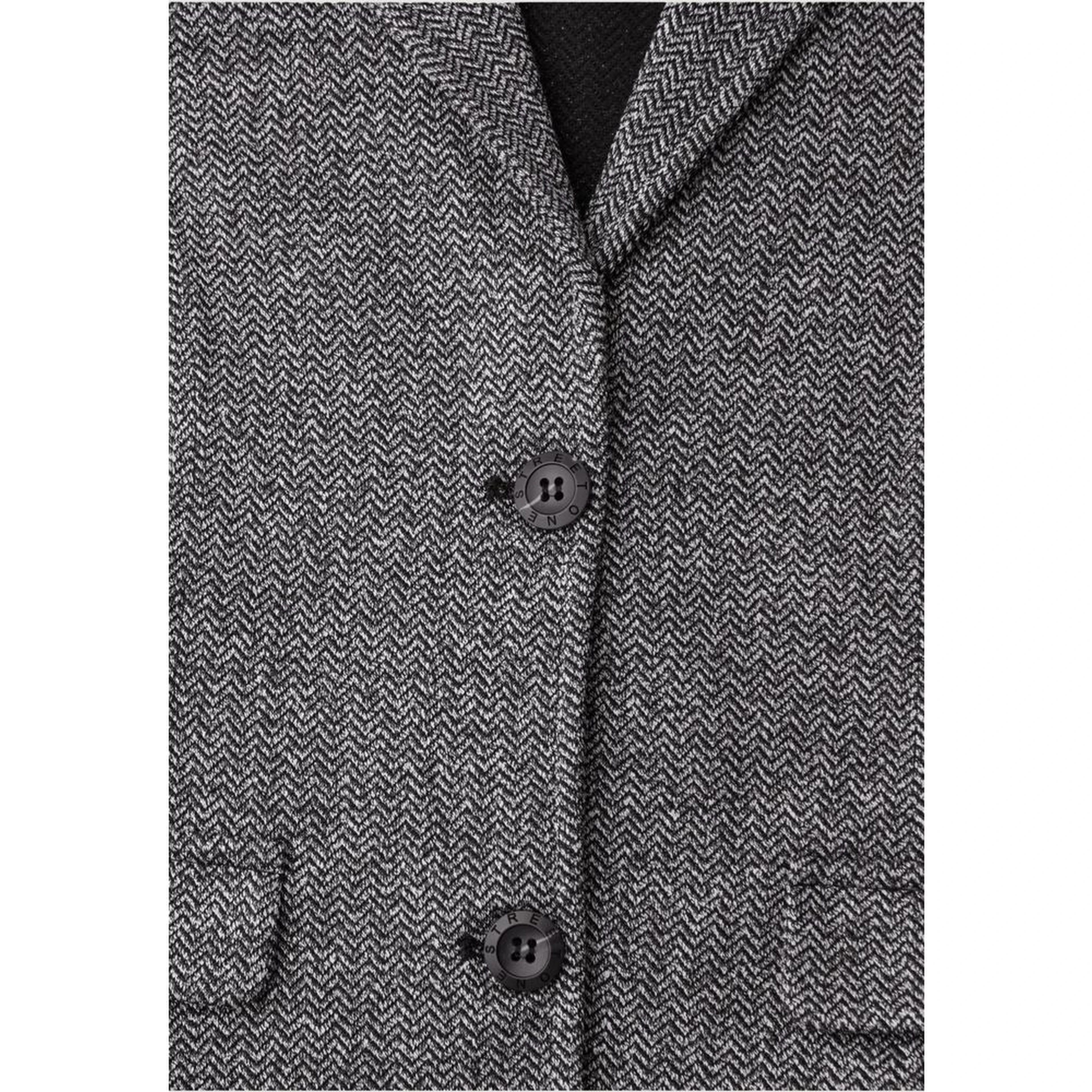 Blue Polyester Blazer