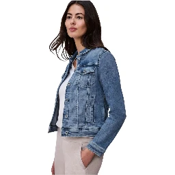 Blue Cotton Denim Jacket
