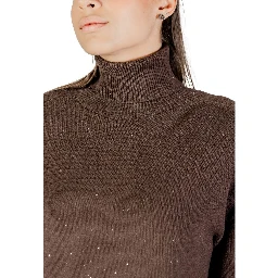 Brown Viscose Sweatshirt
