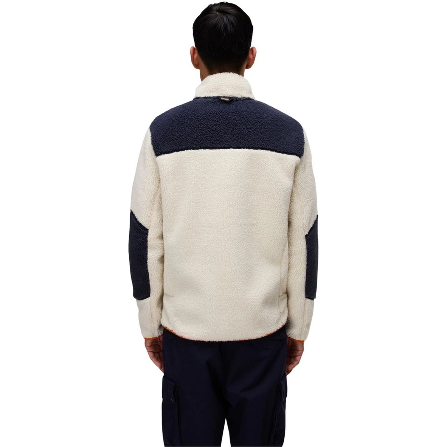 Orange Polyester Sweatshirt