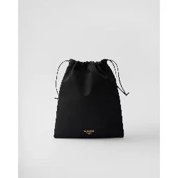"Prada Wish" small pouch in Re-Nylon