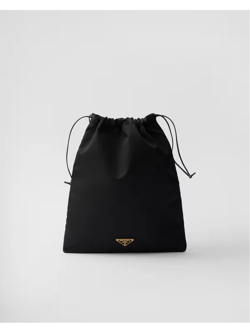 "Prada Wish" small pouch in Re-Nylon