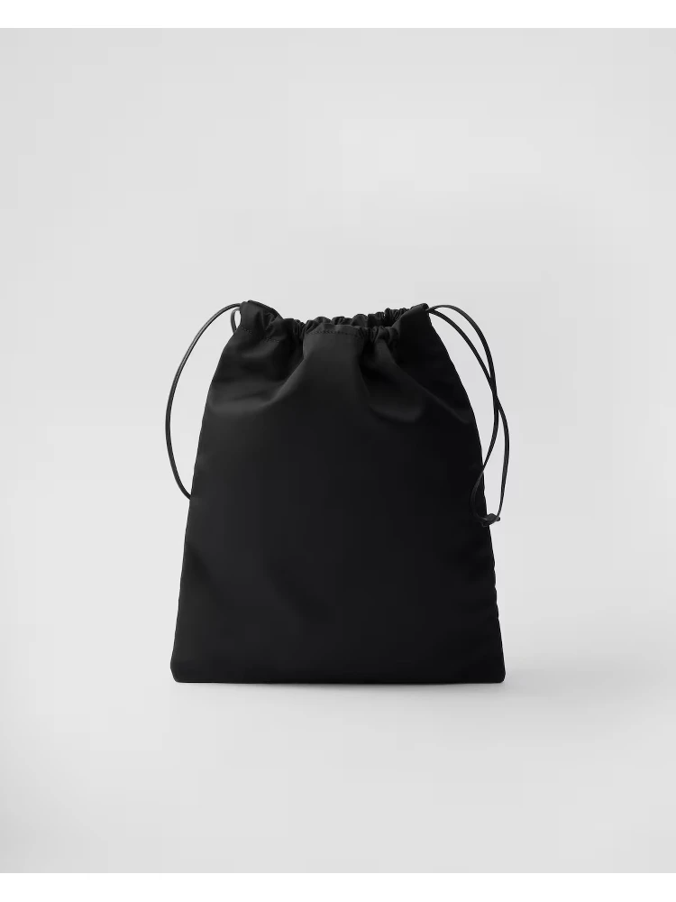 "Prada Wish" small pouch in Re-Nylon alternative