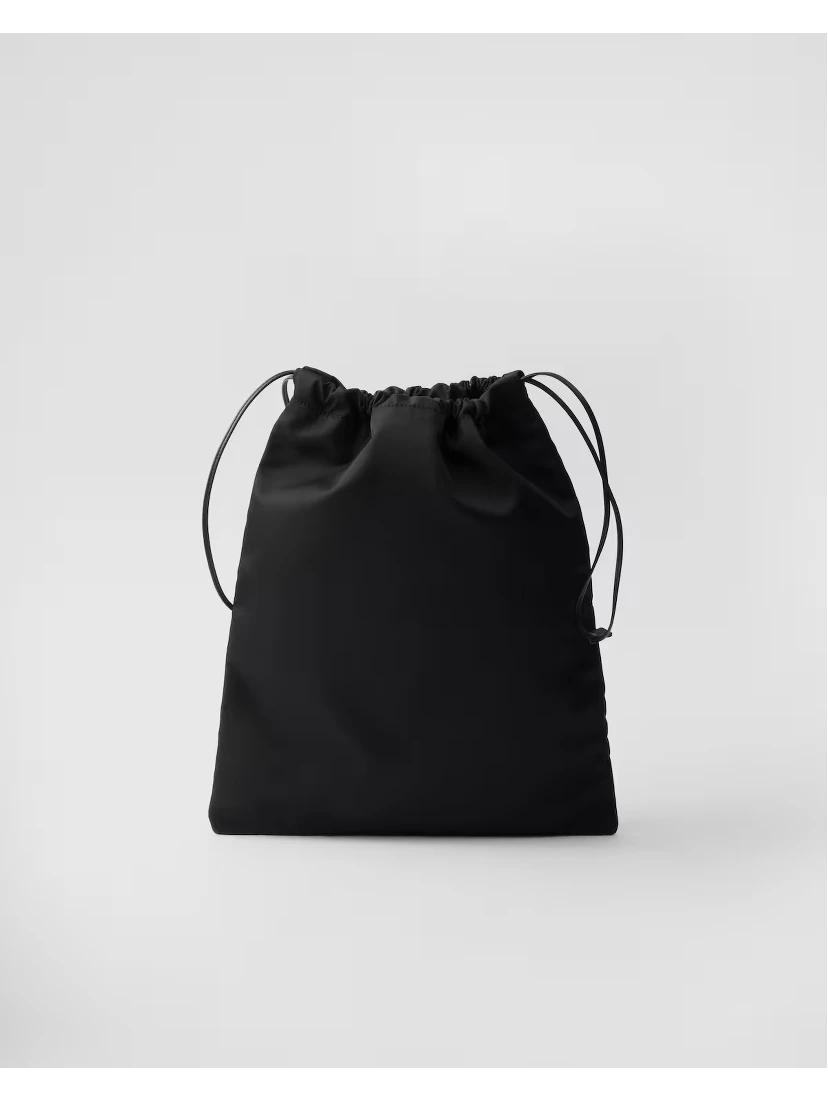 "Prada Wish" small pouch in Re-Nylon