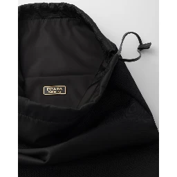 "Prada Wish" small pouch in Re-Nylon