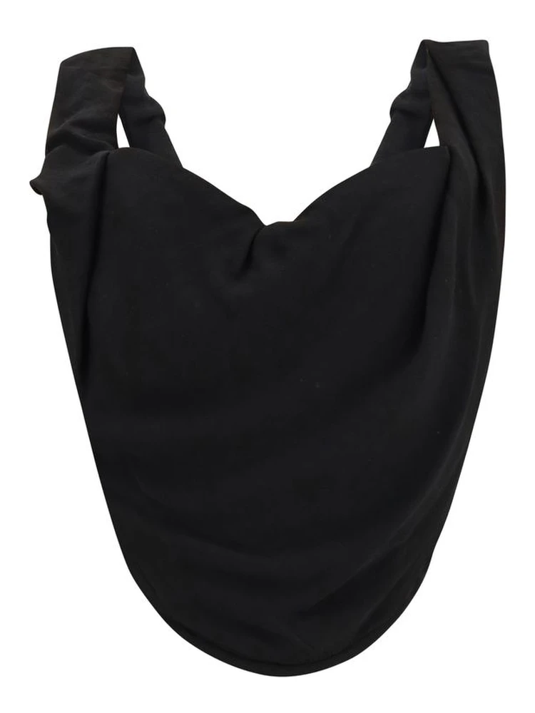 Black Polyester Blouse