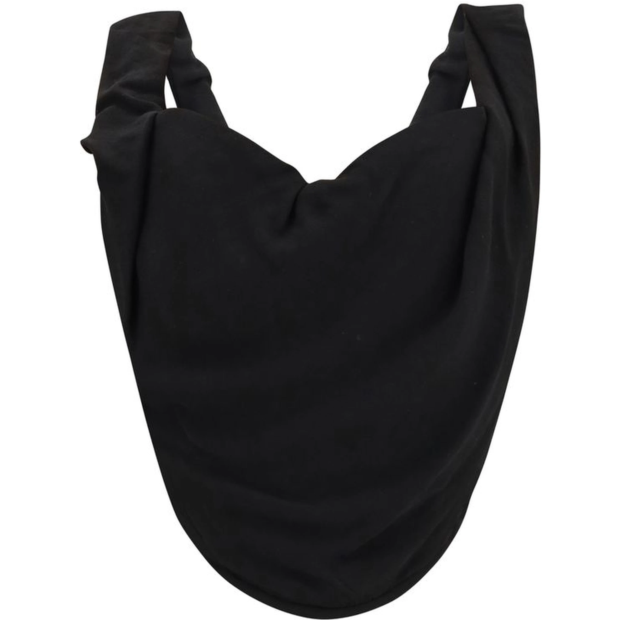 Black Polyester Blouse