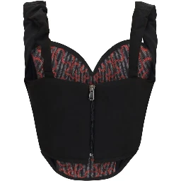 Black Polyester Blouse