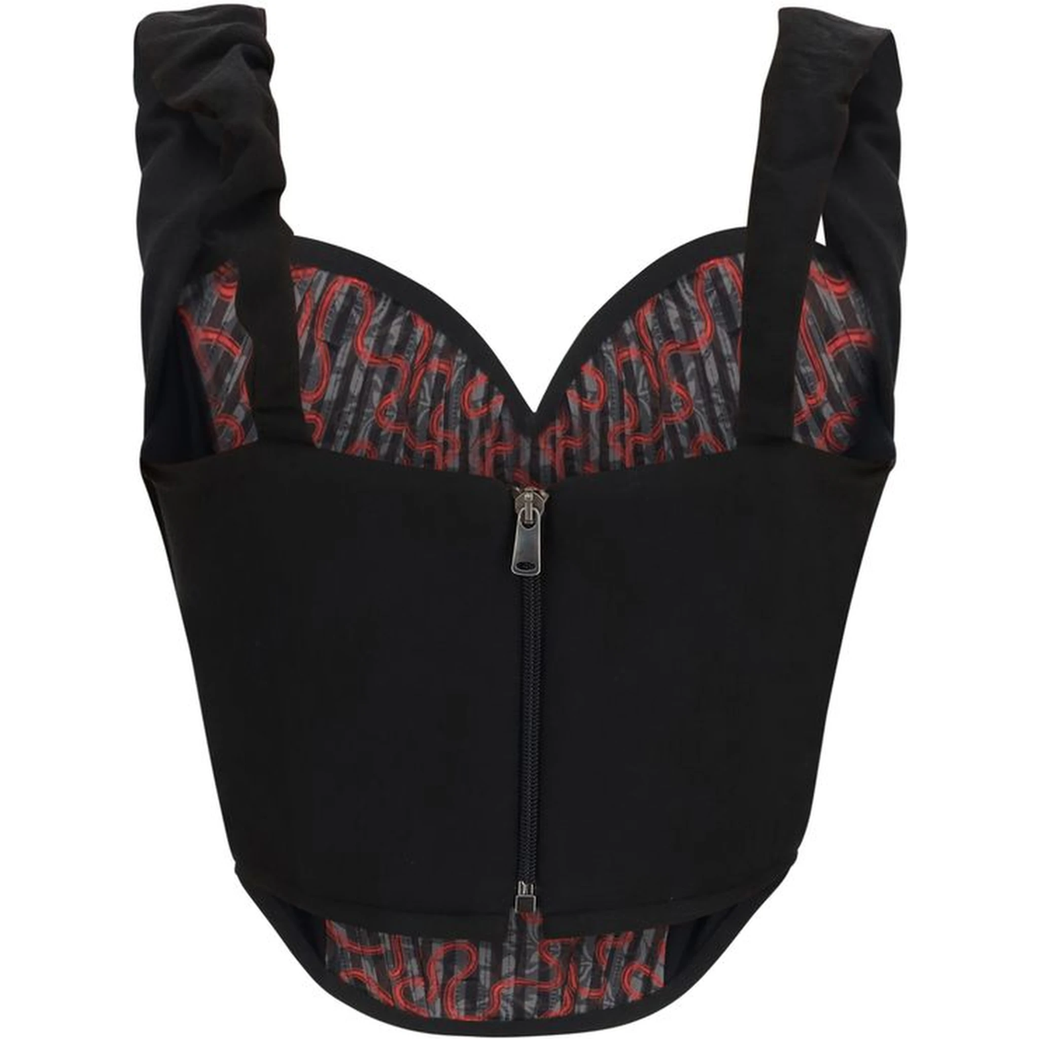 Black Polyester Blouse